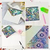 uk.everydayedeals 6Pcs DIY Diamond Painting Greeting Card - Owl Family