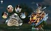 Whimsical Flight Diorama Totoro with LED - My Neighbor Totoro Resin Statue - Seven-Studio