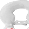 U Shape Hot Water Bag with Removable Flannel Cover Portable Neck Warmer Adjustable Snap Fastener Water Bag for Home/Office