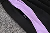 Joyfball 2024 Germany Half-Pull Hat Style Training Suit Black Football Shirt 1:1 Thai Quality