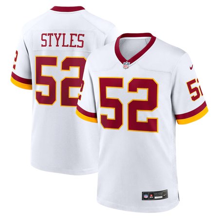 Youth Washington Commanders #52 Sonny Styles White 2026 NFL Draft Game Jersey
