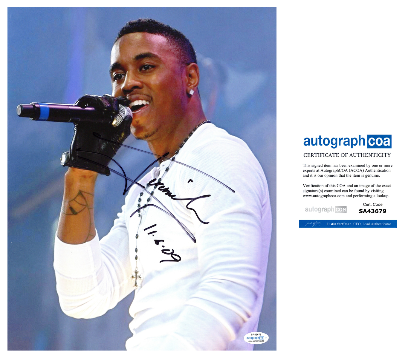 Jeremih Felton Signed Autographed 11x14 Photo Poster painting ACOA COA