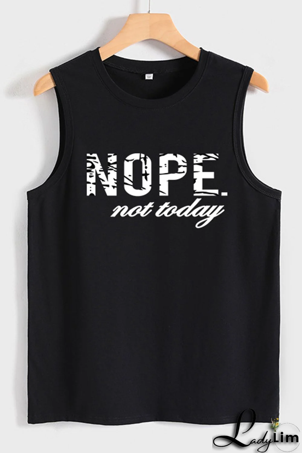 Army Green Fashion Casual Letter Print Basic O Neck Tops