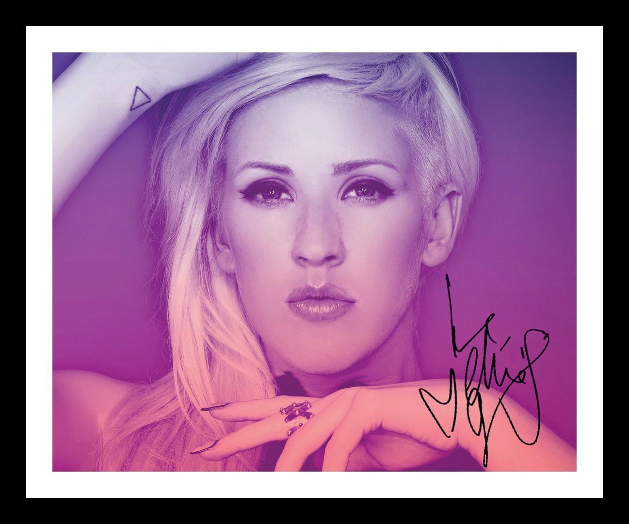 Ellie Goulding Autograph Signed & Framed Photo Poster painting 2