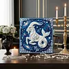 Framed Capricorn - Pearls Painting Kit DIY Diamond Painting Pearl Dot Crafts 25*25CM