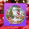 6pcs DIY Diamond Painting Grußkarte Set für Urlaub Segen Weihnachtsgeschenk