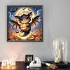 Diamond Painting - Partial Special Shaped Drill - Halloween Bat(Canvas|30*30cm)
