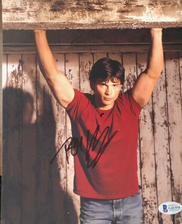 Tom Welling signed autographed 8x10 Photo Poster painting Smallville BECKETT AUTHENTICATED