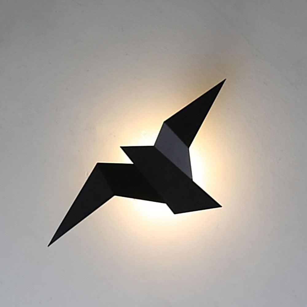 Creative Iron Bird Shape Wall Light