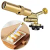 Metal Welding Torch 1300 Degrees Flame Butane Burner Outdoor Camping BBQ Lighter
