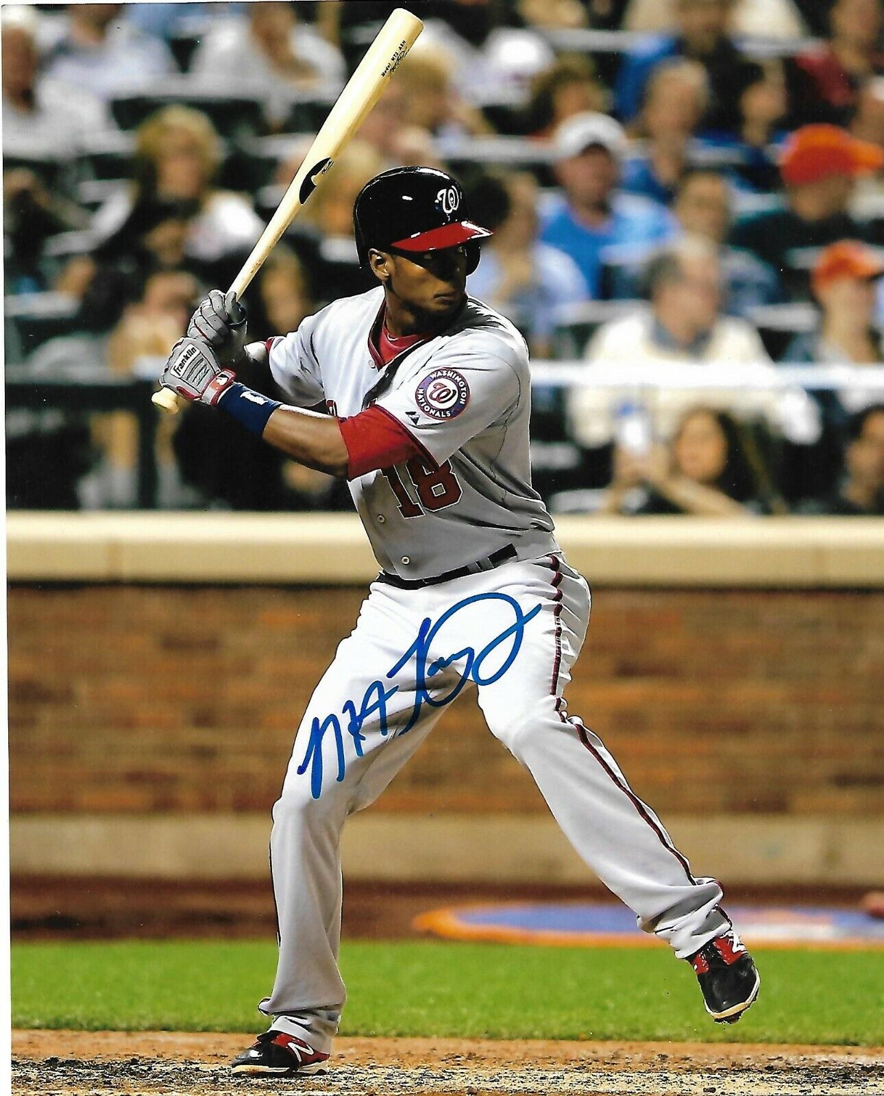 MICHAEL TAYLOR signed autographed WASHINGTON NATIONALS 8x10 Photo Poster painting w/ COA