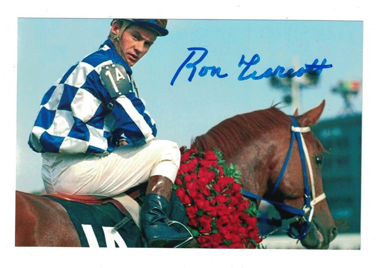 Ron Turcotte Signed 4 x 6 Photo Poster painting Thoroughbred Horse Jockey Secretariat