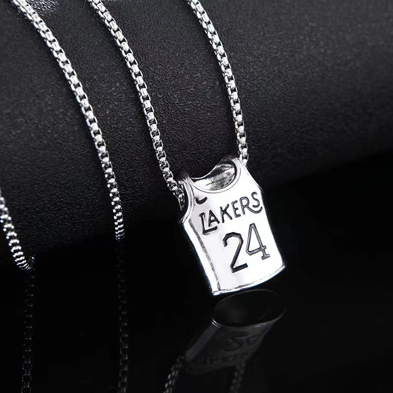 Hip-Hop Vintage Style Animal Letter Alloy Titanium Steel Plating Men’s Pendant Necklace Men Pendant Necklaces