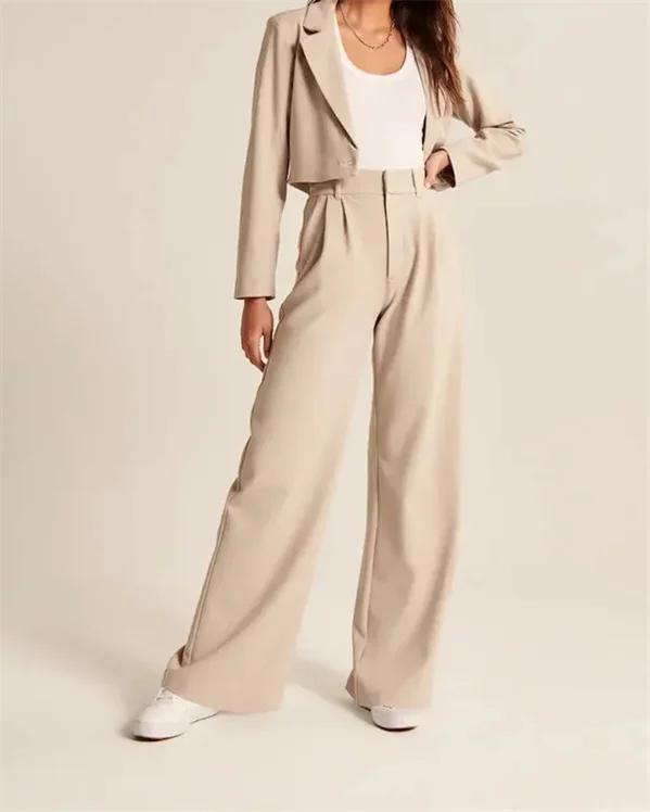 THE EFFORTLESS TAILORED WIDE LEG PANTS (BUY 2 FREE SHIPPING)