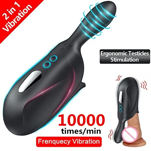 Pornhint Male Masturbator Penis Electric Pulse Vibrator Penis Endurance Delay Lasting