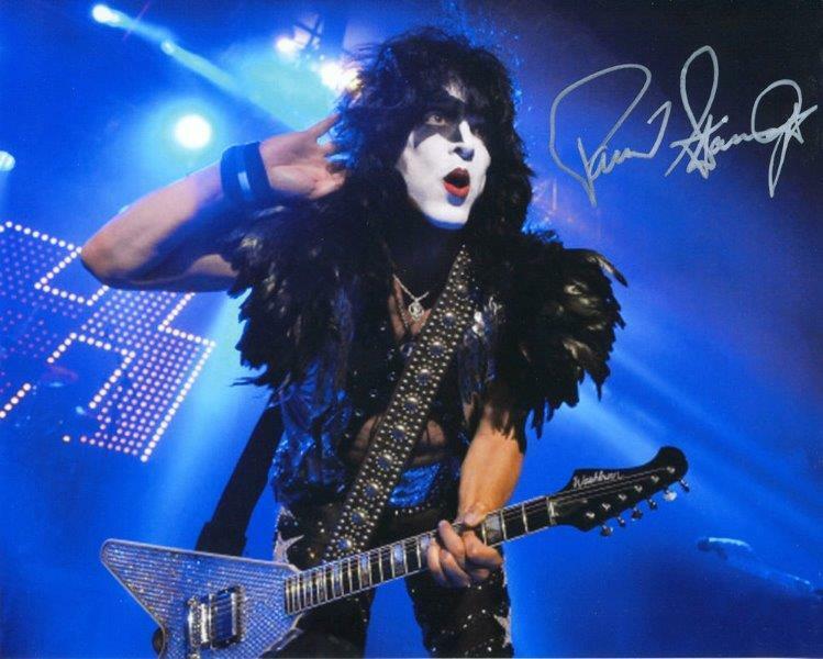 REPRINT - PAUL STANLEY Kiss Autographed Signed 8 x 10 Glossy Photo Poster painting Poster RP