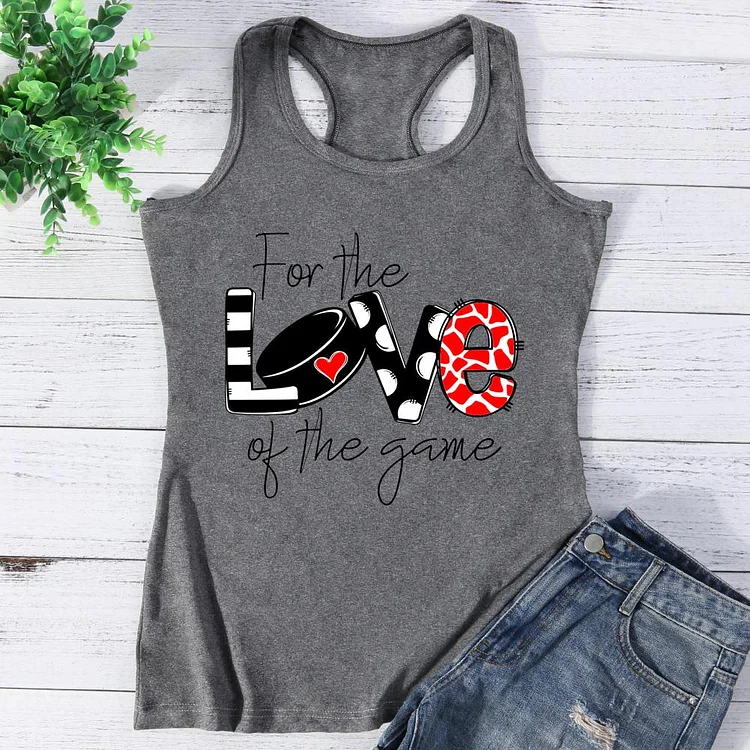 For the Love of the Game Vest Top-Annaletters