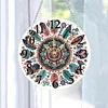 Diamond Painting Mandala Hanging Clock Pendant Kit for Decoration