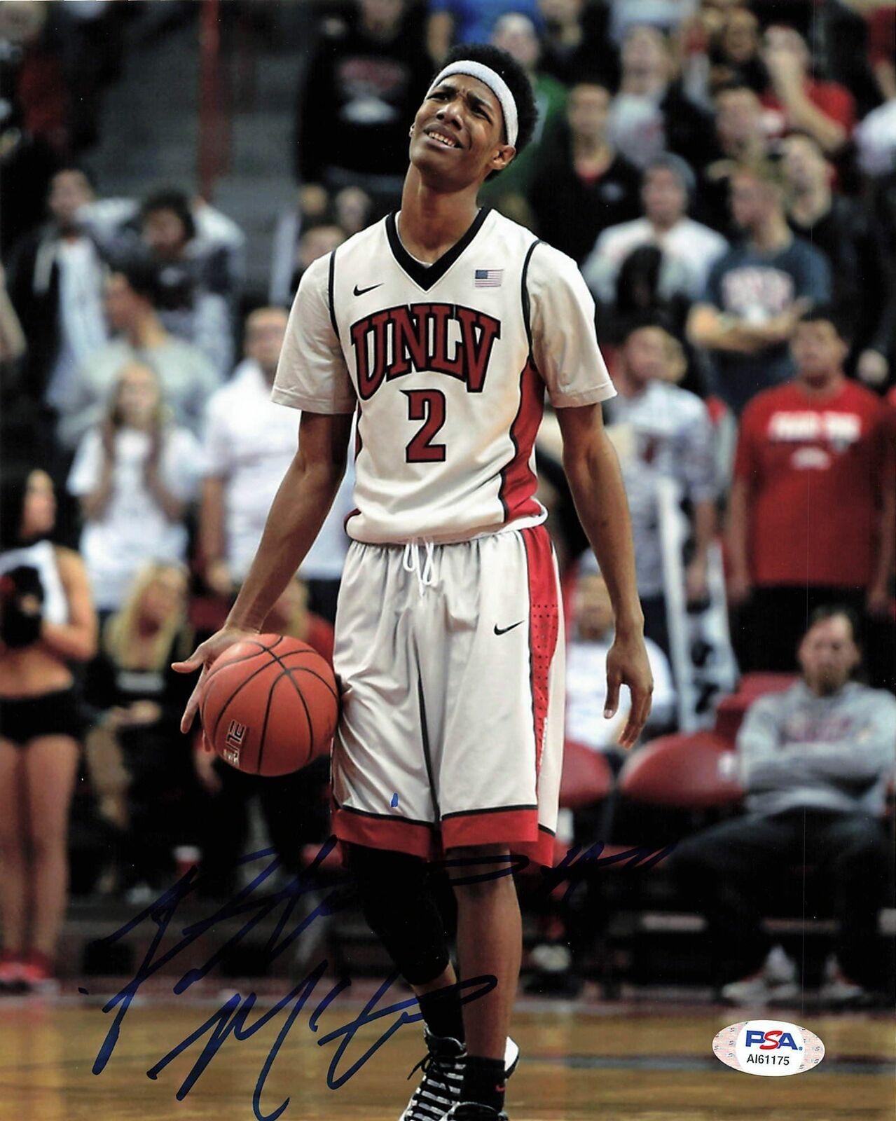 Patrick McCaw signed 8x10 Photo Poster painting PSA/DNA UNLV Rebels Autographed