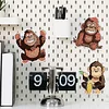 6Pcs Gorilla Diamond Painting Fridge Magnet Diamond Art Magnets Decals Kit