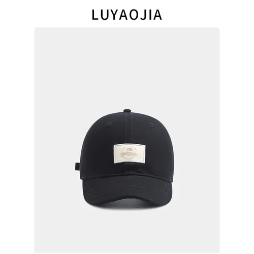 Japanese Minority Patch Short Brim Baseball Cap for Women Spring and Summer Thin Retro Versatile Small Brim Peaked Cap for Men