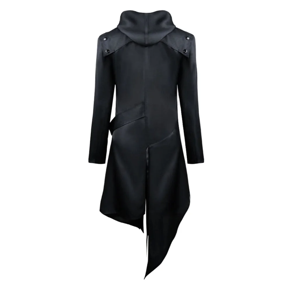 MEN'S HOODED TRENCH COAT