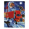 Christmas Truck-14CT Stamped Cross Stitch Kit(37*31cm)