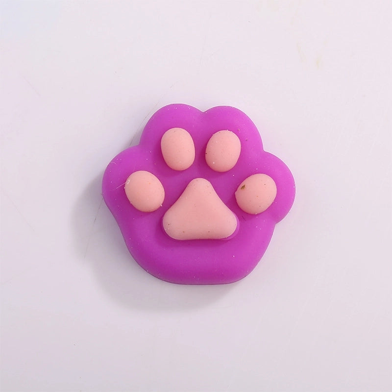 30 Pieces Fidget Toys Paw Print Tpr Toys