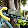 Bike Top Tube Bag Waterproof Bicycle Front Frame Bag for Road and Mountain Bikes