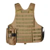 Multi-Function Quick-Release Bulletproof Vest MOLLE Stab-Resistant Wear-Resistant Tactical Vest