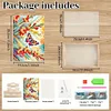 (US Only)Wooden Gorgeous Butterfly 5D DIY Diamond Painting Tray Art Craft with Handle