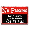 "Not At All" - Vintage Metal Signs(12*16Inch) - Warning