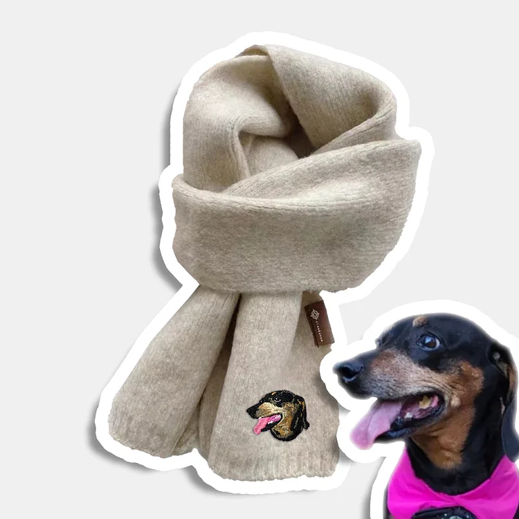 Personalized dog scarves best sale