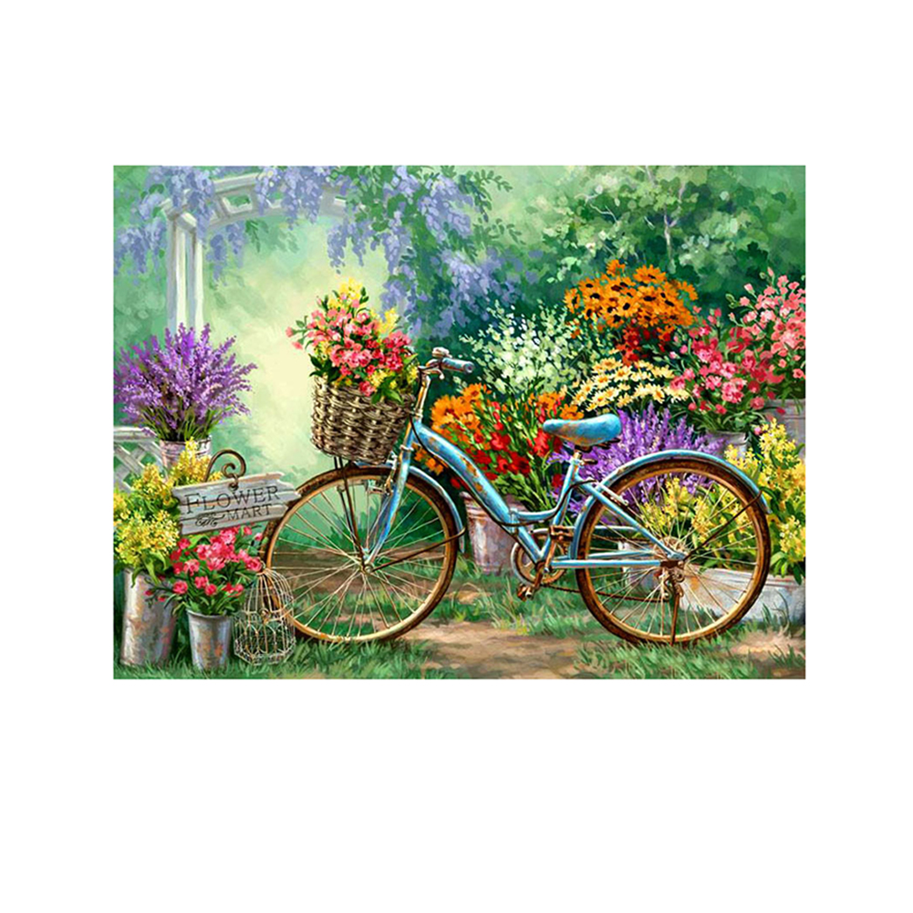 

Garden Bike - Special Shaped Diamond Painting - 40*30CM, 501 Original