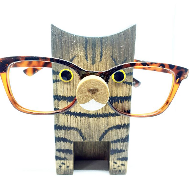 Kent-Handmade Cat Memorial Eyeglass Stand