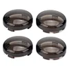 4Pcs Turn Signal Light Lens Cover for Harley Blackline Breakout Cross Bones Dyna