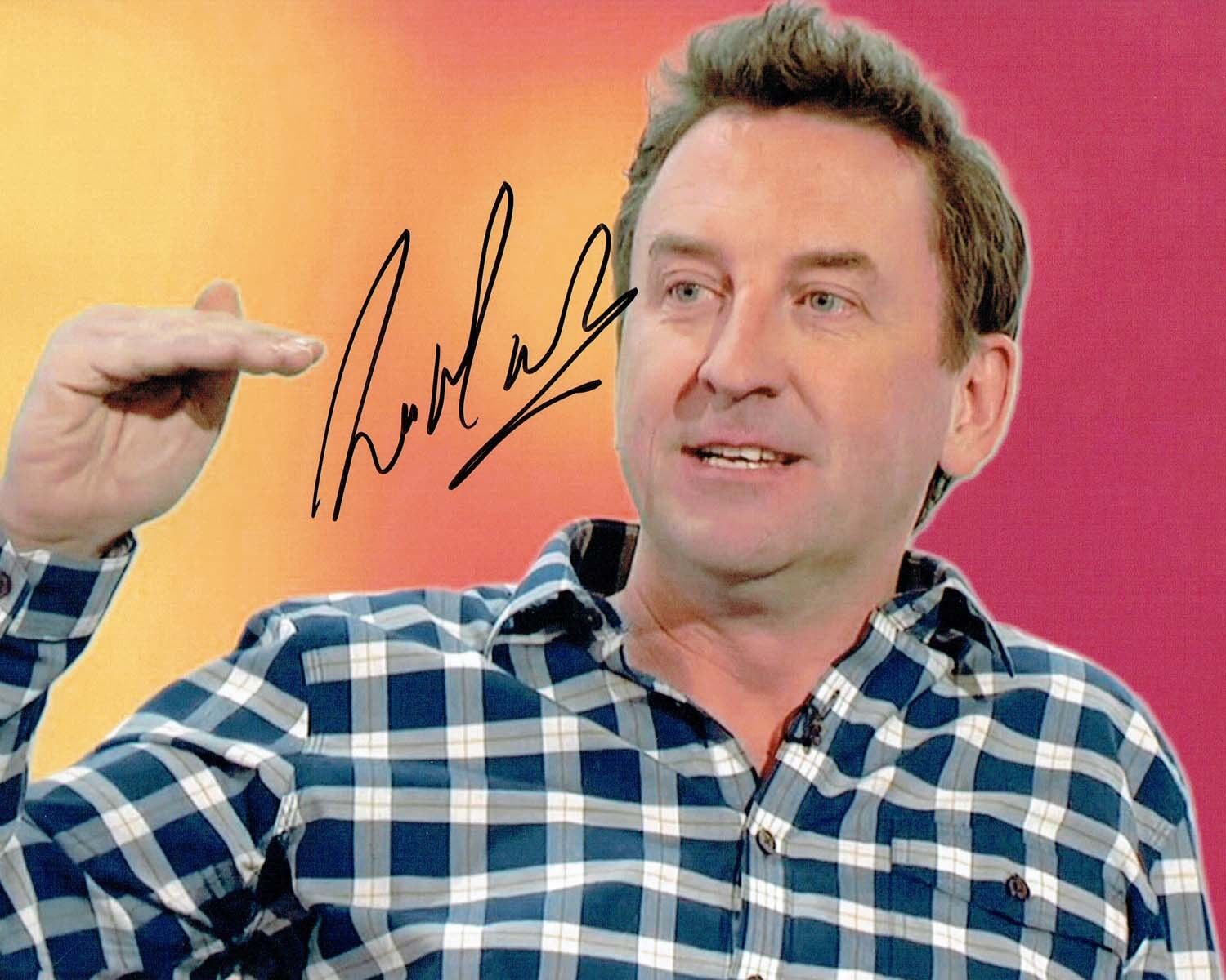 Lee MACK Signed Autograph 10x8 Photo Poster painting 2 AFTAL COA Stand Up Comedian Not Going Out