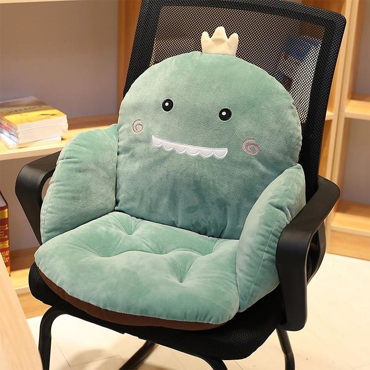 Cartoon Plush Seat Back Cushion - Modakawa Modakawa