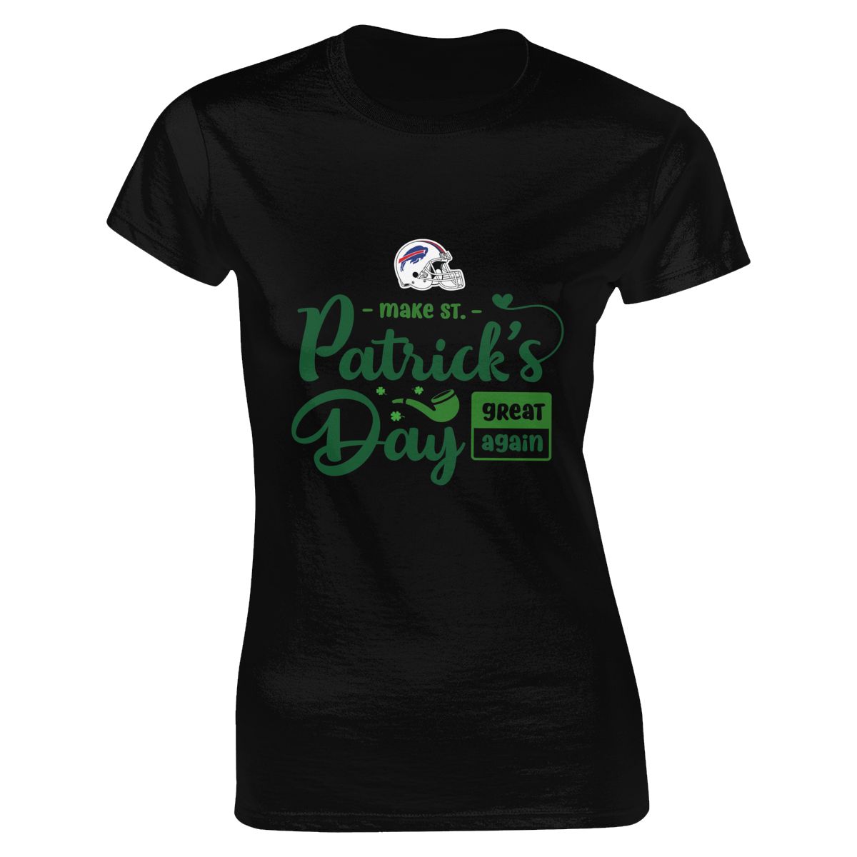 Buffalo Bills Make Patrick's Day Great Again Women's Crewneck T-Shirt