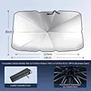 Car Windshield Sun Shade Foldable Umbrella UV Protection 55x31in