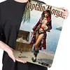 [Grande Taille]Captain & lady Morgan - Panneaux en &eacute;tain m&eacute;tallique(30*40cm)