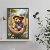 (40*60cm)Bear - Full Round Drill Diamond Painting