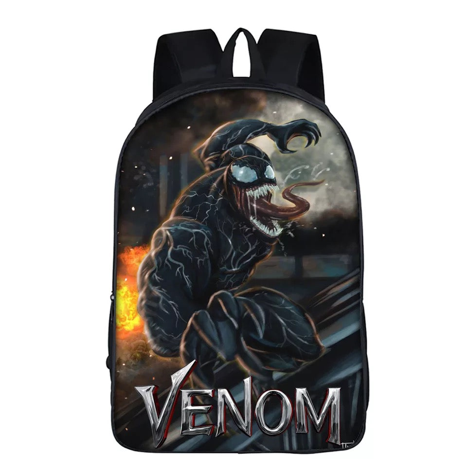 Mayoulove Venom Spiderman #16 Backpack School Sports Bag-Mayoulove