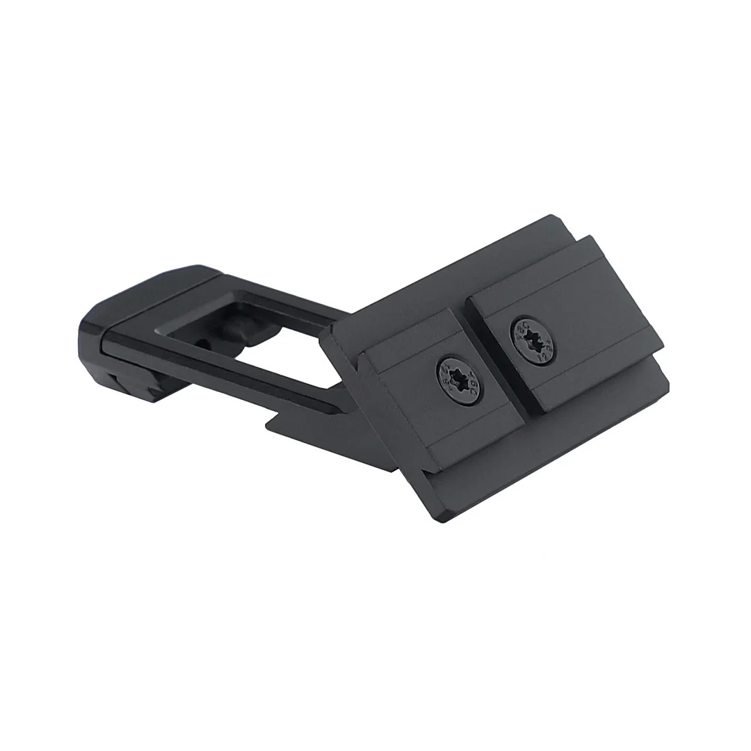 ohhunt® 45 Degree Offset Red Dot Sight Mount Plate for Picatinny Rails Compatible with FB-O4/ACRO P1/P2