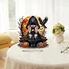 Acrylic Special Shaped Halloween Table Top Diamond Painting Ornament Kit