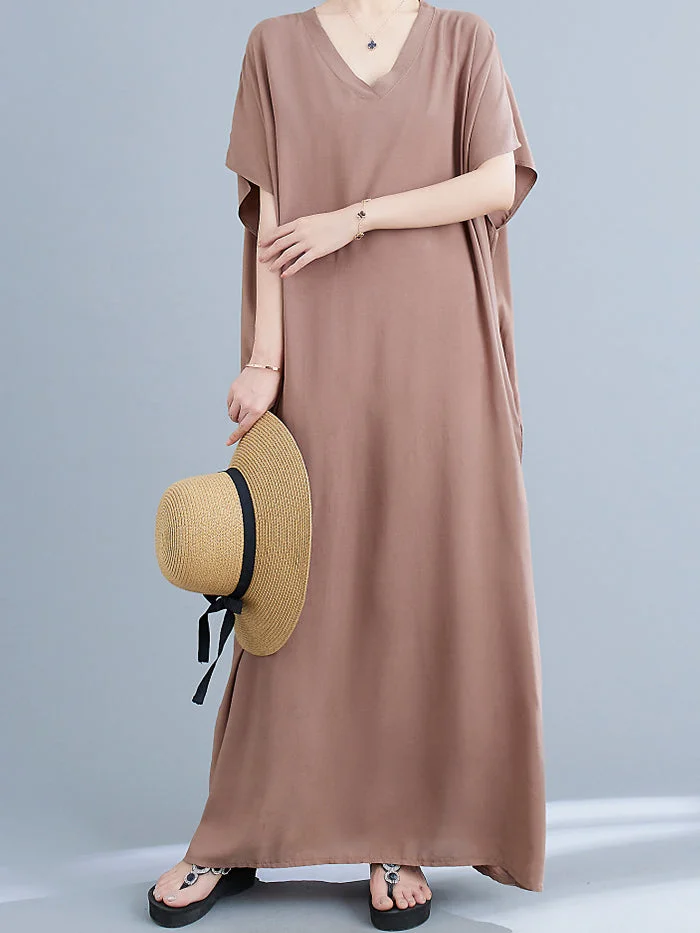 Summer New Ethnic Style Large Size Women's Casual Dress