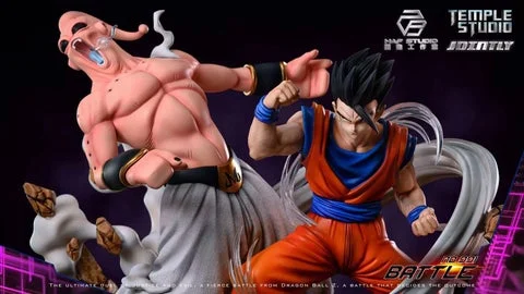 1/7 Scale Son Gohan VS Majin Buu - Dragon Ball Resin Statue