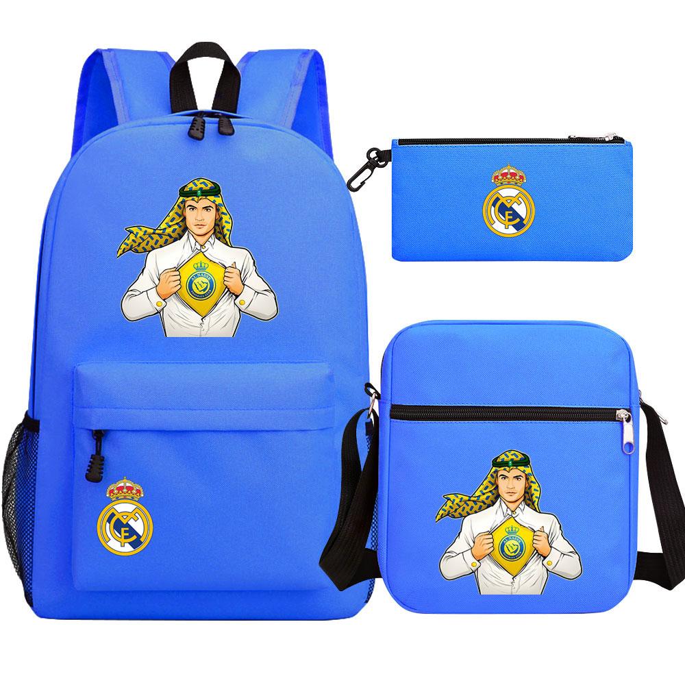 Mayoulove Cristiano Ronaldo Backpack Lightweight Design for School and Outdoor Activities-Mayoulove