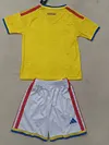 Joyfball 2025 Kids Size Colombia Home Football Shirt 