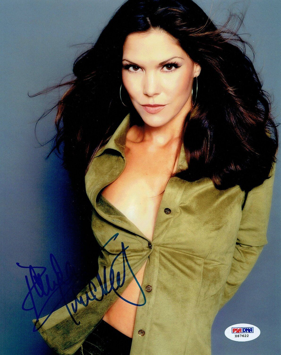 Paula Trickey Signed Sexy Authentic Autographed 8x10 Photo Poster painting PSA/DNA #X67622